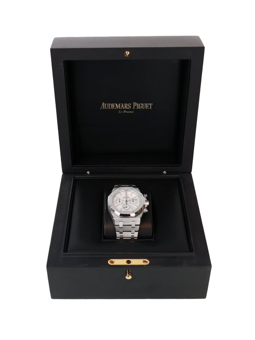 Audemars Piguet Royal Oak Chronograph (Steel/White Dial)