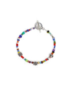 Babyfather Bracelet (Silver 925/Multicoloured Glass Beads)