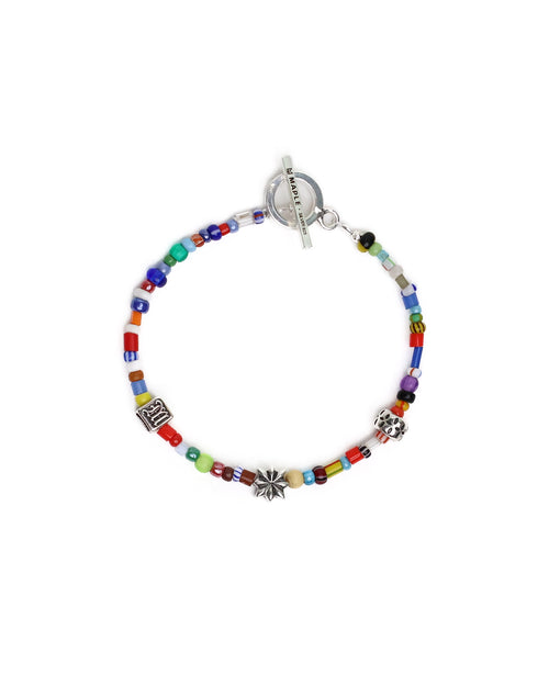 Babyfather Bracelet (Silver 925/Multicoloured Glass Beads)