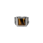 Buick Ring (Silver/Tiger Eye)