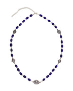 Camino Chain (Silver 925/Navy Glass)
