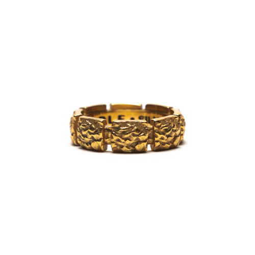 MAPLE Chalice Ring 14K Gold front view