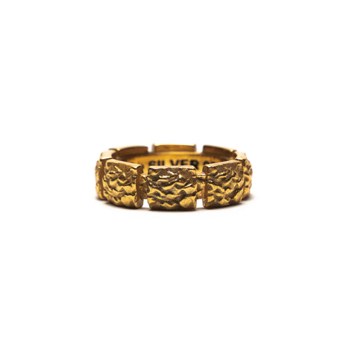 MAPLE Chalice Ring 14K Gold front view
