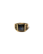 Collegiate Ring (14K/Labradorite)