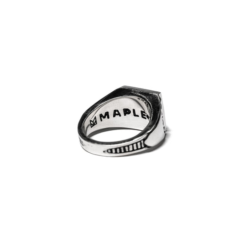 Collegiate Ring (Silver/Mother of Pearl)
