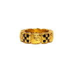 Davie Ring (14K/Black Resin)