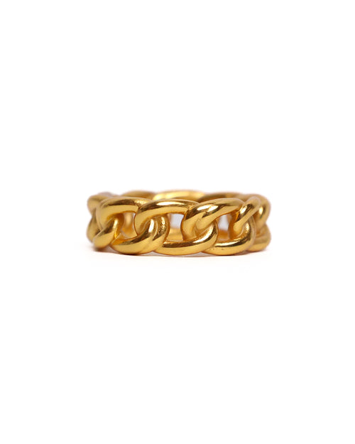 Double Link Ring (14K Gold)