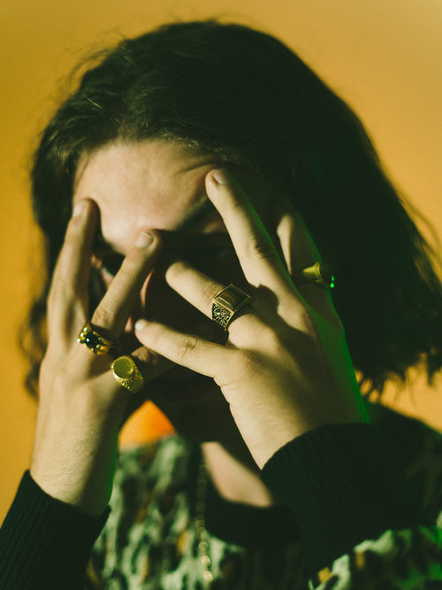 Buick Ring (14K Gold/Tiger Eye)