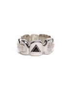 Grill Ring (Silver 925/Black Sapphire)
