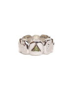 Grill Ring (Silver 925/Green Peridot)