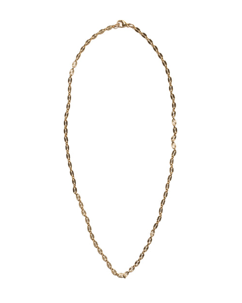 MAPLE Julian Chain Necklace 14K Gold front view