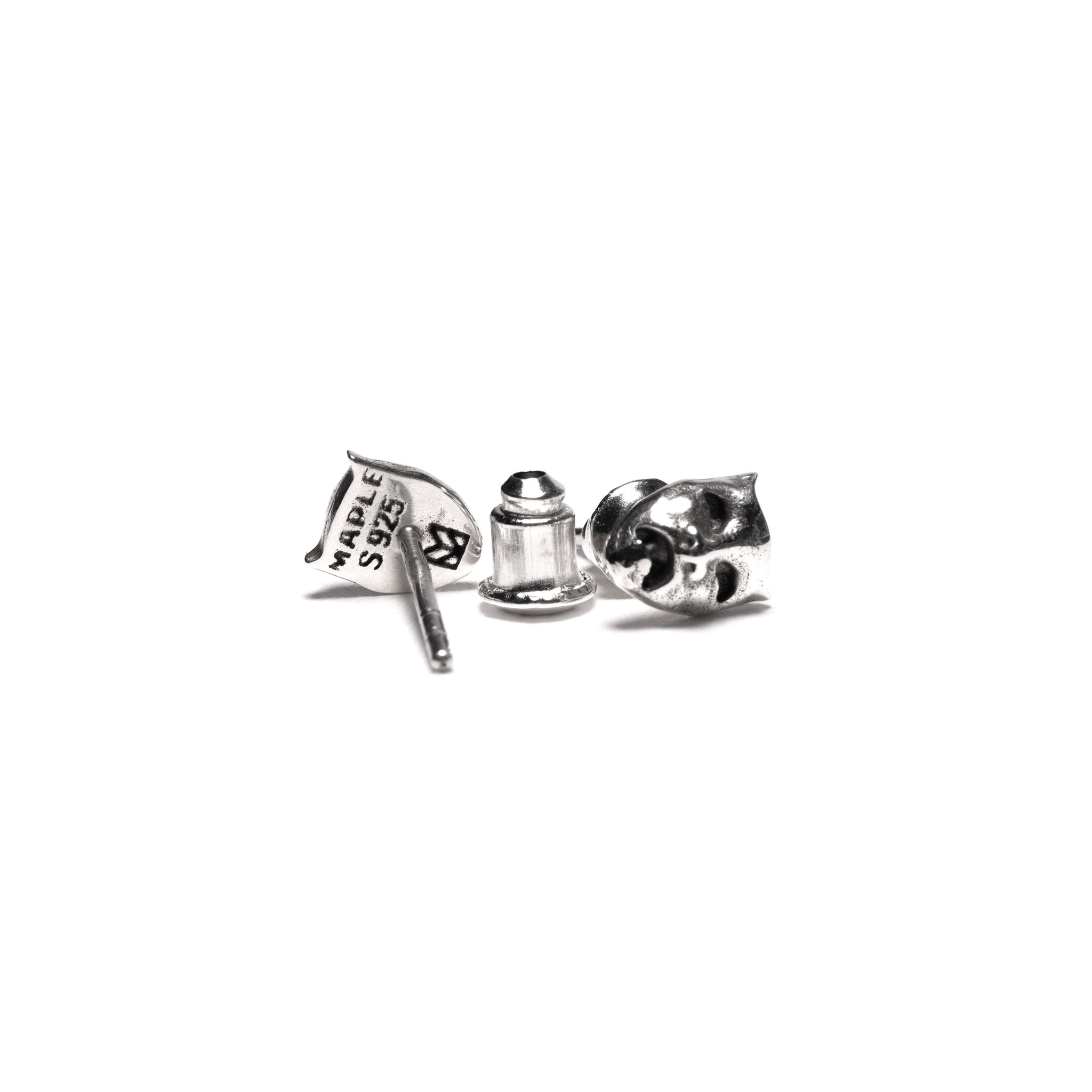 ★SENTIMENTS★ NO.277 [SILVER] EARRING Sterling Silver Tennis Racket Stud Earrings Earrings, Silver
