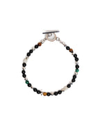 MAPLE Madina Beaded Bracelet (Silver 925/Black)