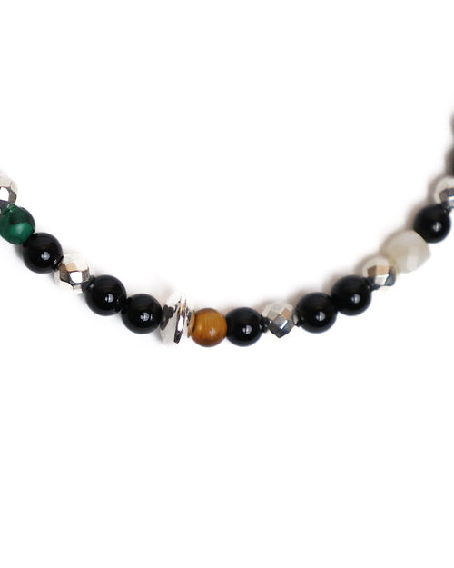 MAPLE Madina Beaded Bracelet (Silver 925/Black)