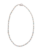 MAPLE Madina Beaded Necklace (Silver 925/Off White)
