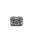 MAPLE Mccourt Signet Ring Silver 925 Shed Building inspired front view