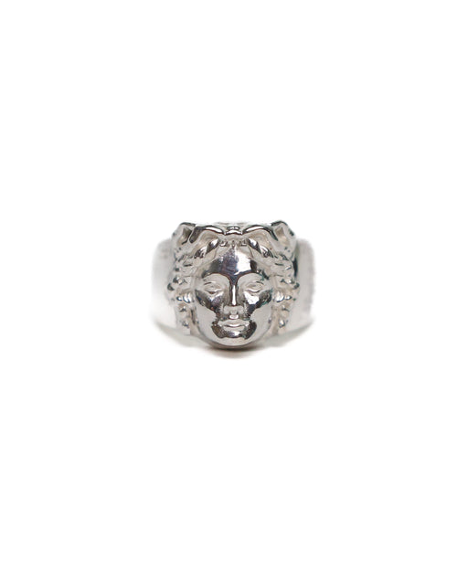 MAPLE Medusa Ring in Silver 925 front view
