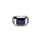 Midnight Ring Slim (Silver/Sapphire)