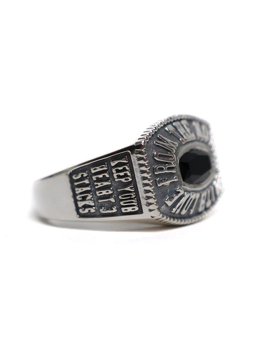 Northern Class Ring (Silver 925/Onyx)