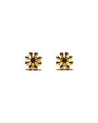 MAPLE Orbit Earrings 14K Gold front view