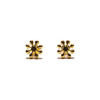 MAPLE Orbit Earrings 14K Gold front view