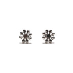 MAPLE Orbit Earrings Silver 925 front view