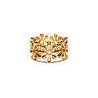 MAPLE Orbit Ring 14K Gold front view