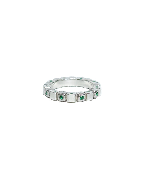 Romi's Ring (Silver 925/Emerald)