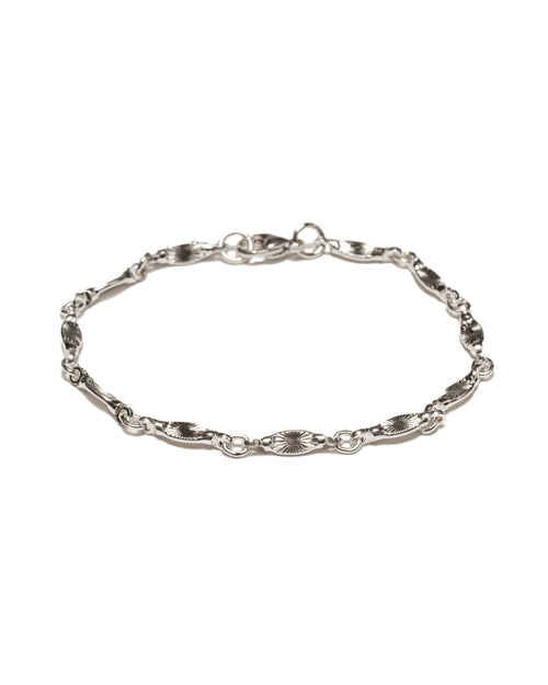 Sunburst Chain Bracelet (Silver 925)