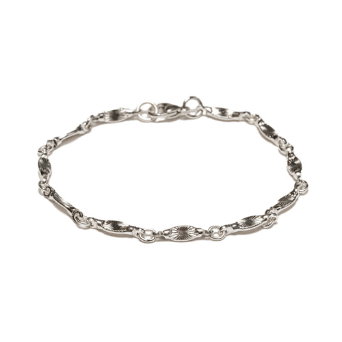 Sunburst Chain Bracelet (Silver 925)