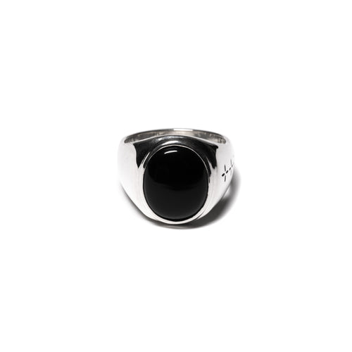 Tommy Signet Ring (Silver/Onyx)