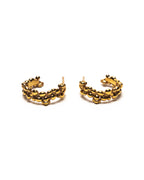 MAPLE Tropique Earrings 14K gold front