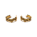 MAPLE Tropique Earrings 14K gold front