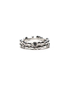 MAPLE Tropique Ring Silver 925 Onyx Stone front view