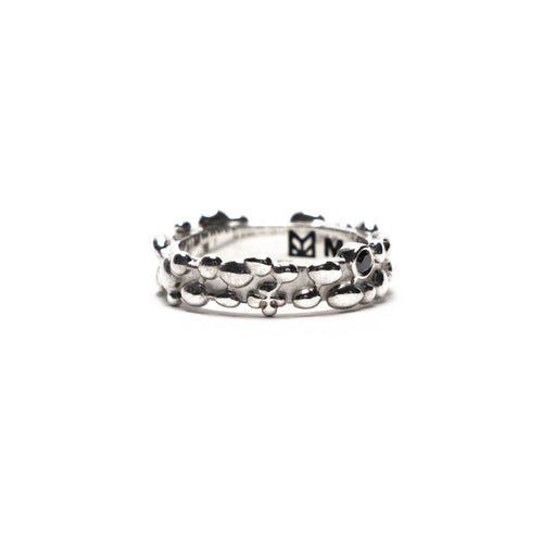 MAPLE Tropique Ring Silver 925 Onyx Stone side view