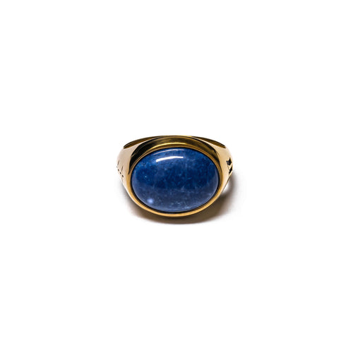 Tubby Ring (14K/Lapis Lazuli)