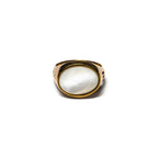 Tubby Ring (14K/Mother of Pearl)