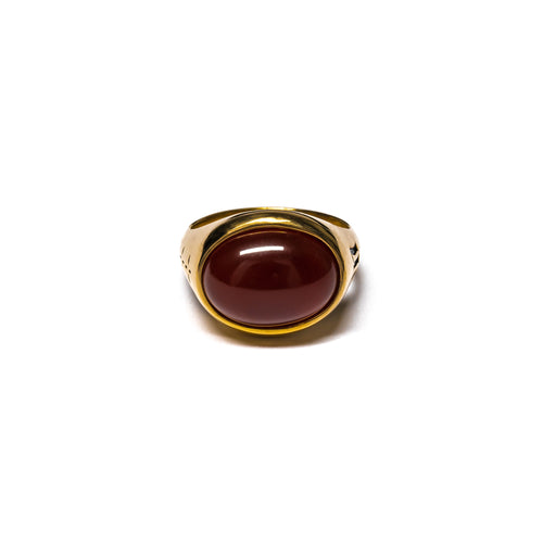 Tubby Ring (14K/Red Garnet)