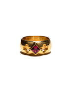 Wednesday Ring (14K/Ruby)