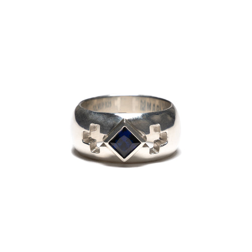 Wednesday Ring (Silver/Sapphire)