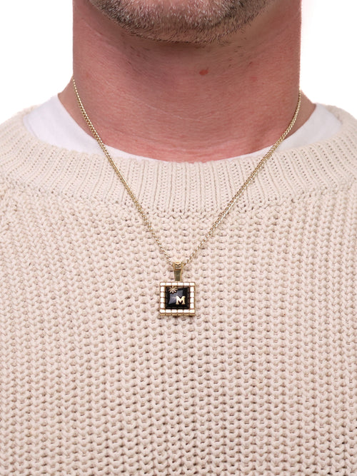 Collegiate Chain (14K/Onyx)