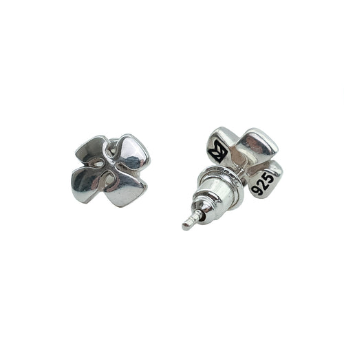 Cross Studs (Silver 925)