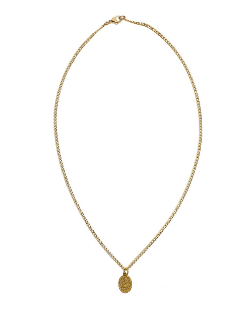 Floral Pendant + Chain (14K Gold)
