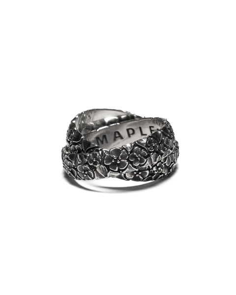 Floral Linked Ring (Silver 925) – MAPLE
