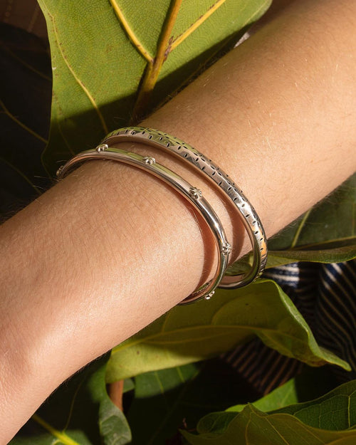 Hempstar Bangle (Silver 925)