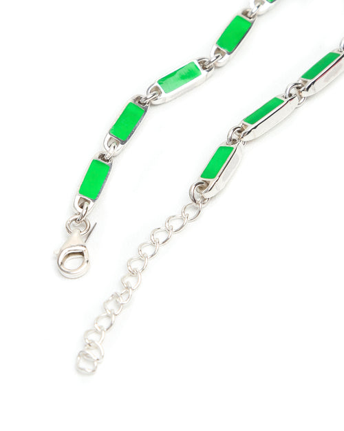 Poncho Bracelet (Silver 925/Green)