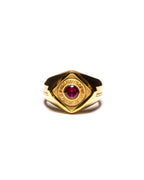 Psychotropic Class Ring (14K/Ruby)