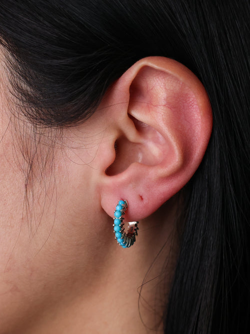 Samba Hoop (Silver 925/Turquoise)
