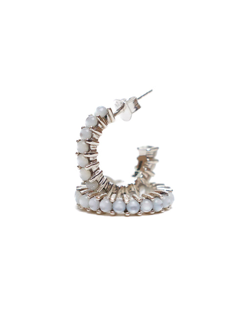 Samba Hoop (Silver 925/Mother of Pearl)