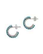 Samba Hoop (Silver 925/Turquoise)
